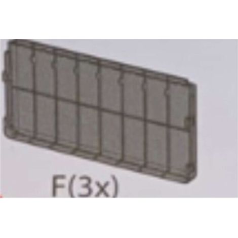 ZZ-PARTICOLARE F X ALLIBERT CALIFORNIA DIVANO 3 P C/CUSCINI GRAPHITE
