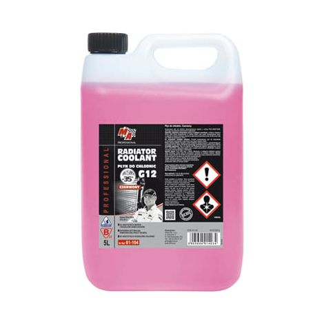 REFRIGERANTE PER AUTO ROSSO G12 5L - BIS 61-104