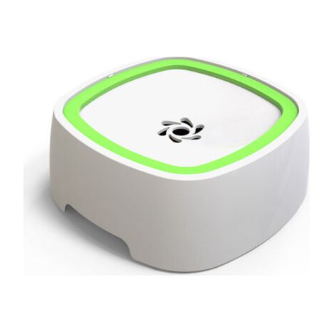 BUNTHAUS Bol d'eau pour Chien, Gamelle Anti Débordement pour Chiens, Bol d'eau pour Animaux de Compagnie Anti-déversement, Éviter la Bouche mouillée Bol d'eau Flottant Lent, Garder l'eau fraîche(vert) (1/5)