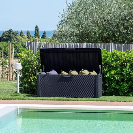 Toomax BAULE SANTORINI 148X72XH64CM 550L ANTRACITE SCURO (1/5)