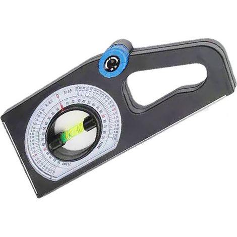 Niveau à main avec règle de pente inclinée, mesureur d'angle horizontal multifonction, aimant intégré, 0,38 kg / 13,4 oz (1/5)