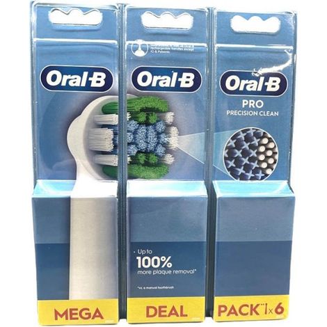 Braun Oral-B Pro Precision Clean Aufsteckbürsten 6 Stück"-"183780495