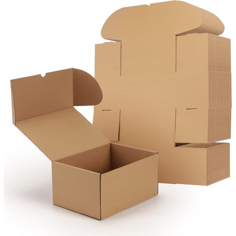 20 Triple Layer Cardboard Shipping Boxes 10 x 7 x 5 cm (1/5)
