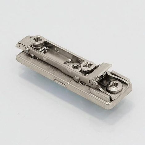 base recta zamak clip 3 regulaciones h0 con tornillo euro bapgr09 altura h0