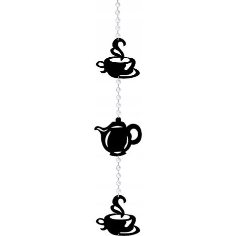 Girlandenanhänger für Küchenkaffeekanne, Farben