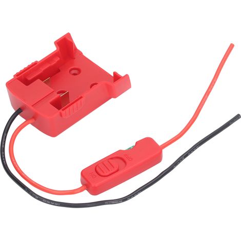 Akku-Adapter-Dock-Stromanschluss mit Sicherungshalter (30-A-Sicherung), kompatibel mit M18 B2 18-V-Akkus für DIY-Robotik (1/5)