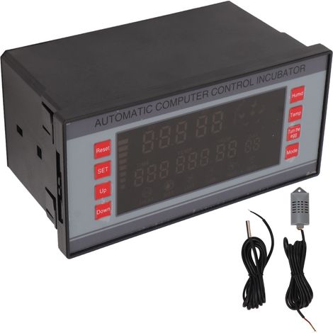 Eosnow Thermostat d'incubation intelligent automatique, contrôleur de température pour incubateur, AC160-240V 50Hz