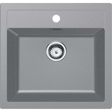 Franke Sirius - Tectonite-Spüle SID 610, 56x53 cm, grau 143.0650.860