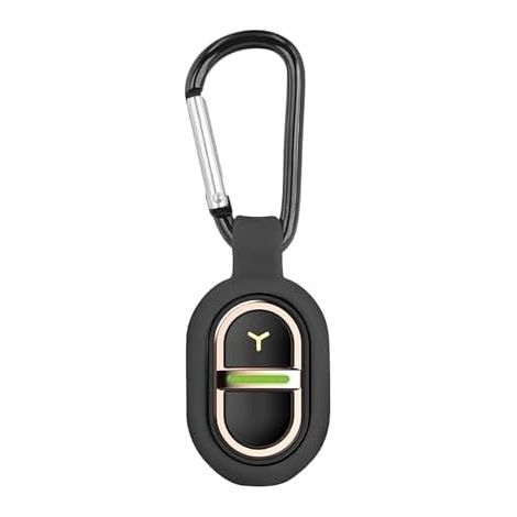 Répulsif Ultrasonique De Moustique Anti-nuisible Ultrasons Portable Anti-Tiques Anti-Parasites - Porte Clé Pendentif Anti-puces, Moustiques, Tiques Noir L (1/5)