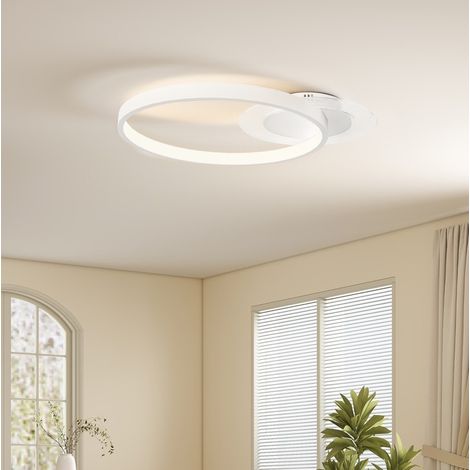 Deckenlampe Deckenleuchte mit zwei Ringen 50 cm OKMYHOME (1/5)