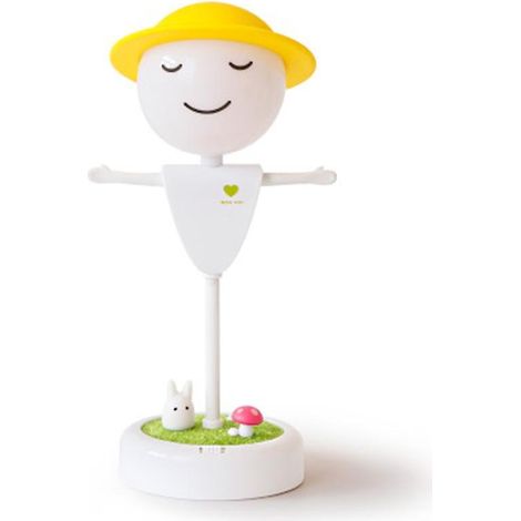 LED-Nachtlicht mit einstellbarer Helligkeit, Touch-Funktion und USB-Anschluss – ideal für Kinder und Freunde, perfekt als Nachttischlampe oder zur Dekoration einer Vogelscheuche. (1/5)