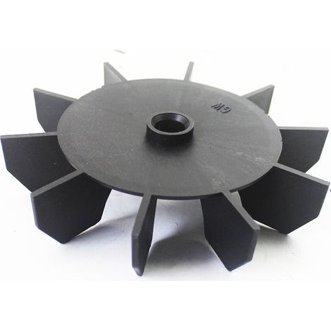 Ersatzlüfterflügel, Kunststofflüfter für Elektromotor, Zubehör für Lüfterflügel kleiner Luftkompressoren, Direkteinbaumotor, 13 mm Bohrung, Durchmesser (1/5)