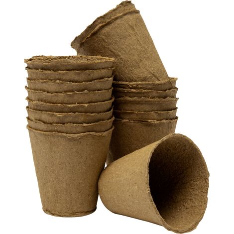 Windhager Anzuchttöpfe Ø 8 cm, 16 Stück Anzuchttöpfe (1/5)