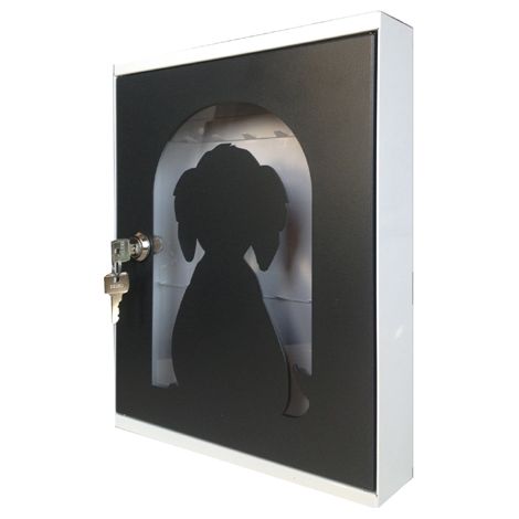 Tableau d'affichage porte-clés mon chenil pour chien ALUBOX