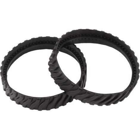 Lot de 2 Chenilles pour Nettoyeur de Piscine de Rechange pour Nettoyeur de Piscine Piste en Caoutchouc Piste de Pneu pour Zodiac MX8 MX6 Robots Aspirateurs de Piscine Pièces de (1/5)