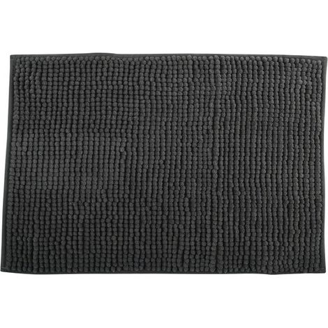 Alfombra de baño CHENILLE Microfibra 40x60cm Gris MSV (1/4)
