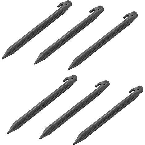 Picchetto per tenda in nylon da 30 cm - set da 6 pezzi (1/5)