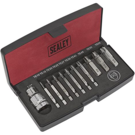 Sealey TRX-Star Fitting Extractor Set 11pc AK756T (1/3)