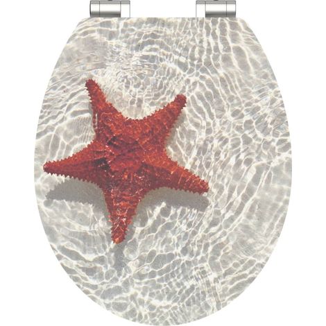 Siège brillant avec fermeture en douceur RED STARFISH MDF SCHÜTTE (1/4)