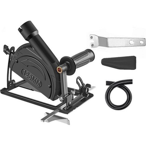 Support de coupe pour meuleuse d'angle, 8e génération, sans poussière avec guide – multifonction bois et métal. (1/5)
