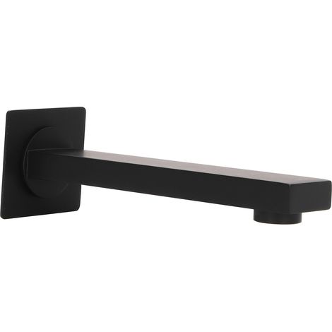 Robinet de baignoire mural en acier inoxydable brossé, taille 4 points filetage extérieur, bec verseur pour douche de salle de bain (1/5)