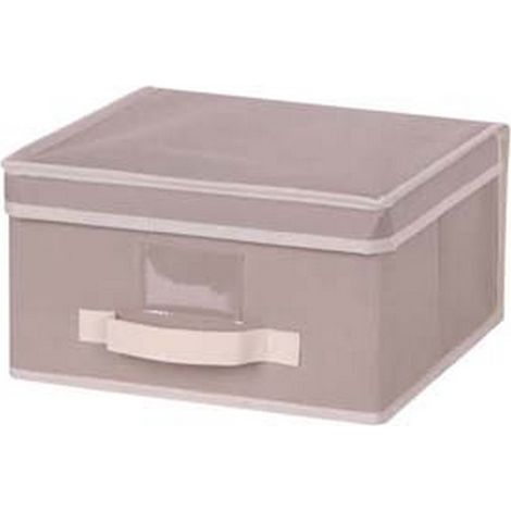 1PZ SCATOLA GUARDAROBA "SAND" IN TNT - cm.40x50x25h.