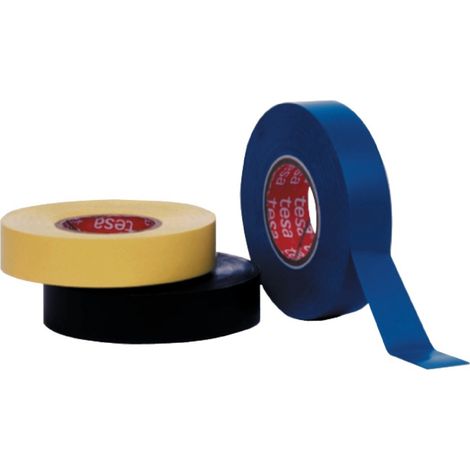 tesa PREMIUM 04163-00006-07 Isolierband tesaflex® 4163 Schwarz (L x B) 33 m x 50 mm 1 St. (1/4)