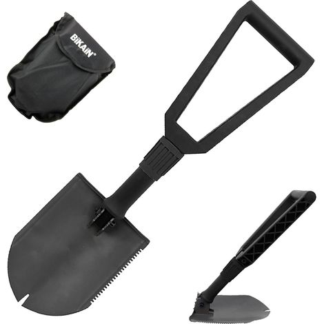 Pelle Pliable Modèle BI2400 Pelle multifonctionnelle en Acier émaillé Pelle et houe Scie et arrache-Clous avec étui en Nylon Accessoires et Entretien (1/5)