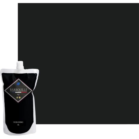 Pintura acrílica BARBOUILLE - Para paredes y techos - 1L - Negro Vodounô