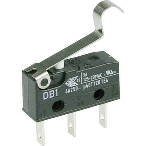 ZF DB1C-B1SC Mikroschalter DB1C-B1SC 250 V/AC 6 A 1 x Ein/(Ein) tastend 1 St.