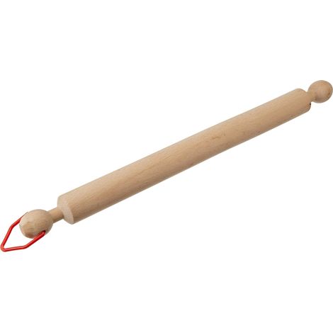 Mattarello da Cucina in Legno Fisso con Gancio per Appendere 50 cm (1/2)