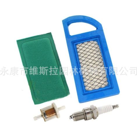 Kit filtre à air et bougie F7TC pour tondeuse