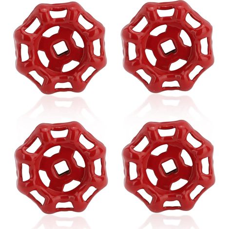 Lot de 4 tiges de rechange en métal pour robinet d'extérieur - 6 x 6 mm à l'extérieur (1/5)