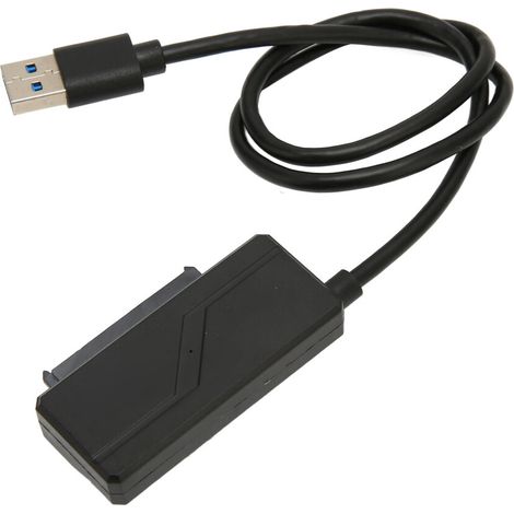 Hochleistungs-Speicheradapter, ultraschneller USB 2.0 zu SATA-Konverter, Datenübertragungsgeschwindigkeit 480 Mbit/s, abwärtskompatibel, erfüllt Ihre täglichen Bedürfnisse und spart Ihnen Zeit.
