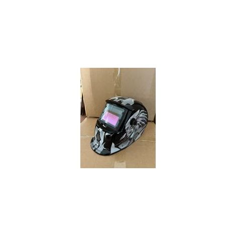 Casque de soudage automatique avec 2 lentilles et 2 capteurs – Obscurcissement DIN9 à DIN13 – Matériaux ABS et PP – Pour soudage ARC MIG TIG- (1/4)
