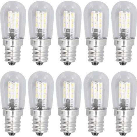 10 pièces LED E12 ampoule verre petit plafonnier ampoule 500LM applique ampoule pour chambre bureau 220V (1/5)
