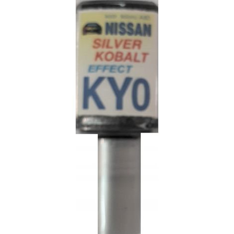 Kit di riparazione graffi per vernice auto Nissan KY0 argento cobalto 10 ml arasystem (1/5)