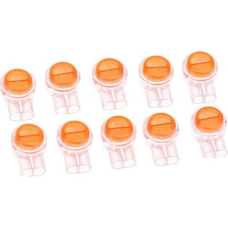 Set di 10 Terminali di connessione a crimpare K1 Connettore impermeabile Cavo Ethernet Cavo telefonico K1 K2