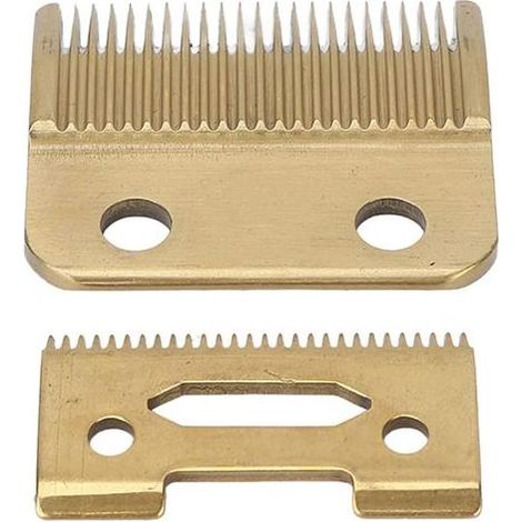 Hair clipper blades, professional stainless steel replacement hair clipper parts, adjustable hair clipper components. (1/4)