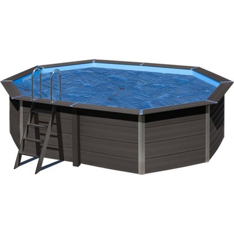 Copertura a bolle Gre piscina ovale blu 5 24 x 3 86 m (1/4)