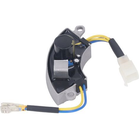 Spannungsregler mit Aluminiumgehäuse, einphasiger AVR-Regler/Gleichrichter für 3-kW-Benzingeneratoren, 60–100 V AC (1/5)