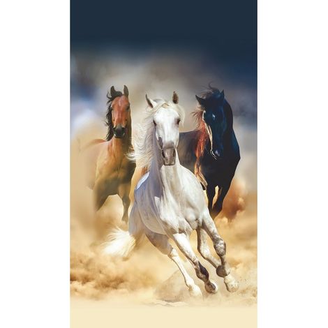 Poster Thème Horses - 90 x 202 cm (1/3)
