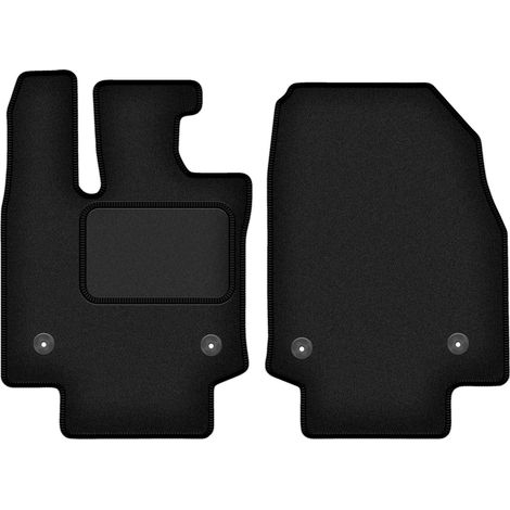 Tapis de sol avant pour : Lexus RX V SUV (2022-) noirs (1/5)
