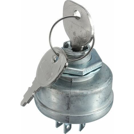 Clé de démarrage, interrupteur de commande de démarrage, pour tonte du tracteur (1/5)
