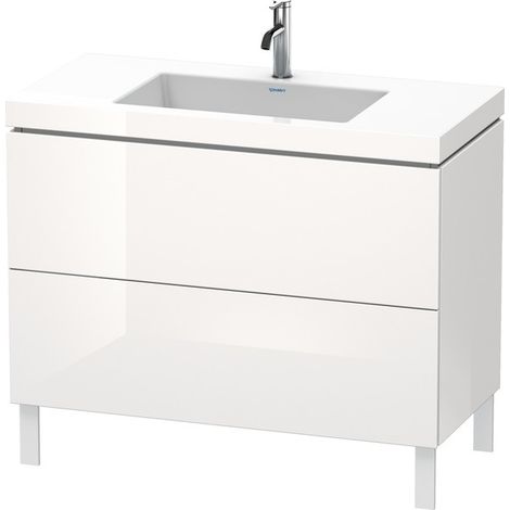 Duravit L-Cube c-bonded Ensemble vertical, 2 tiroirs, sans (1/2)