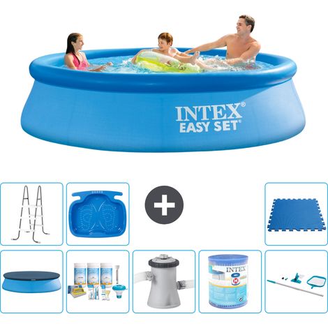 Intex Piscine Easy Set Ronde - 305x76 cm - 9-pièces S40549 (1/5)