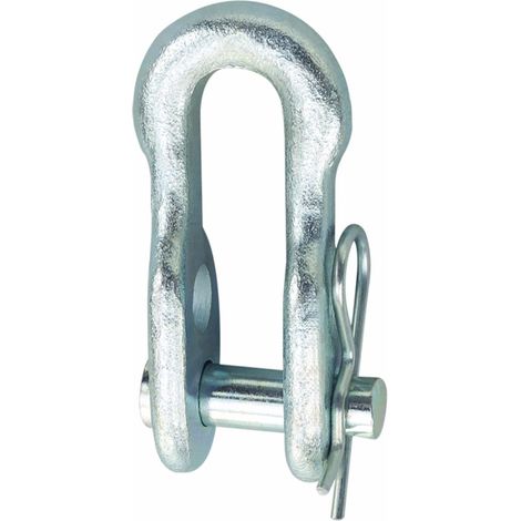 Briglia Doppio Foro Catena Stabilizzatrice Zincata Ø 14mm 9/16" (1/2)