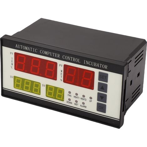 Incubateur automatique à commande informatique avec régulateur d'incubation des œufs, système de thermostat et capteur de température et d'humidité (1/5)