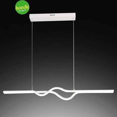 Lampada a sospensione Novecento Estar 23W Bianco opaco