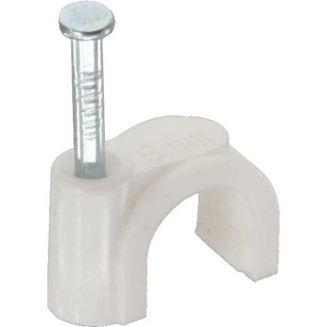 Clip per cavi inline 44020B per cavo 8 mm 100 pezzi